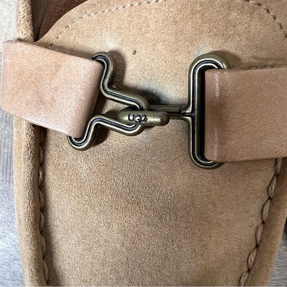 UGG Women’s Leather Moccasins in Tawny, Size 7, Tan - Picture 8 of 11